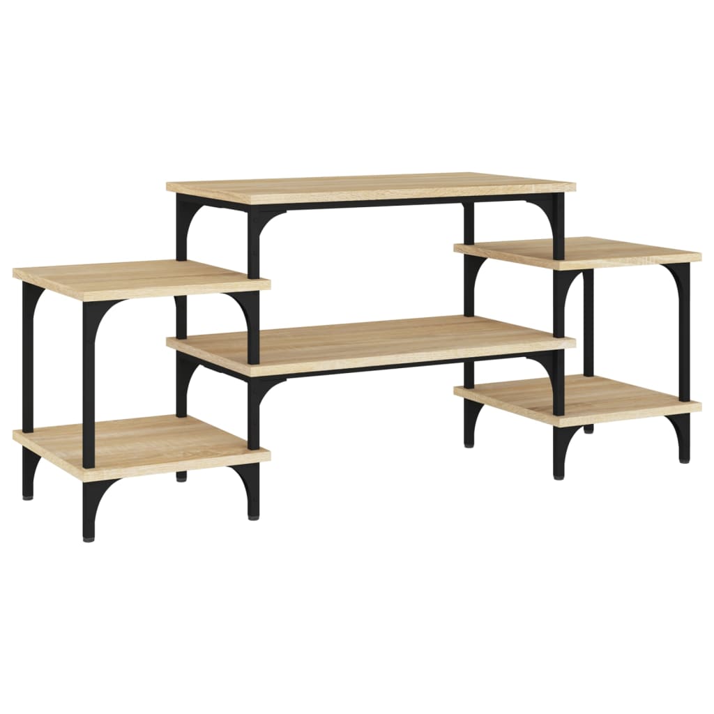 vidaXL TV Cabinet Sonoma Oak 117x35x52 cm Engineered Wood