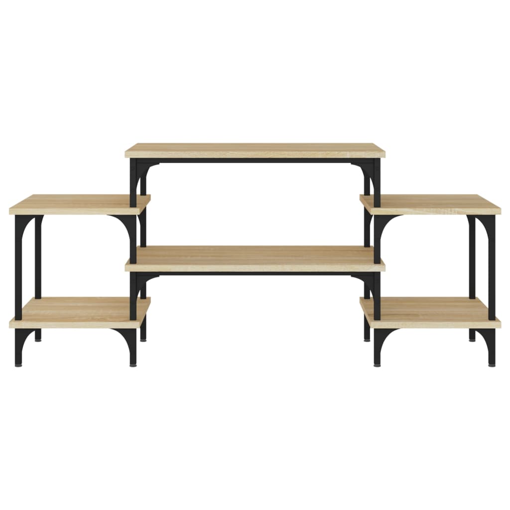 vidaXL TV Cabinet Sonoma Oak 117x35x52 cm Engineered Wood