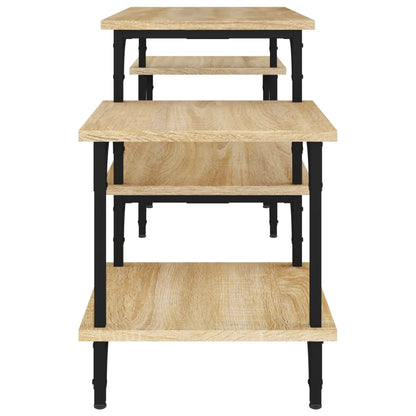 vidaXL TV Cabinet Sonoma Oak 117x35x52 cm Engineered Wood