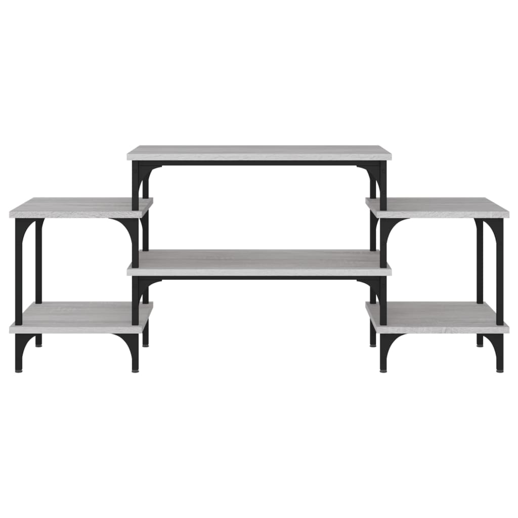 vidaXL TV Cabinet Grey Sonoma 117x35x52 cm Engineered Wood