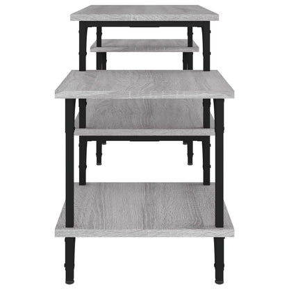 vidaXL TV Cabinet Grey Sonoma 117x35x52 cm Engineered Wood