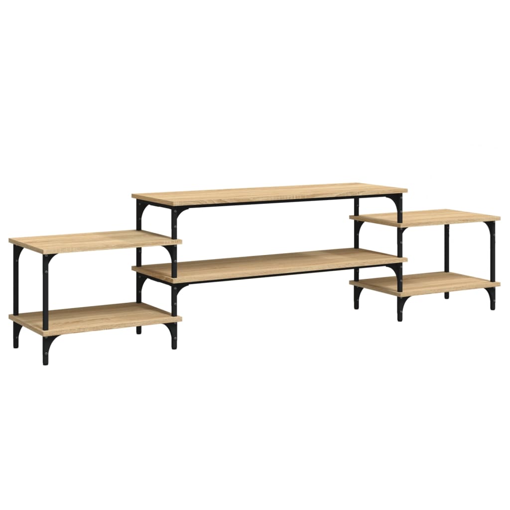 vidaXL TV Cabinet Sonoma Oak 197x35x52 cm Engineered Wood