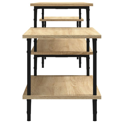 vidaXL TV Cabinet Sonoma Oak 197x35x52 cm Engineered Wood