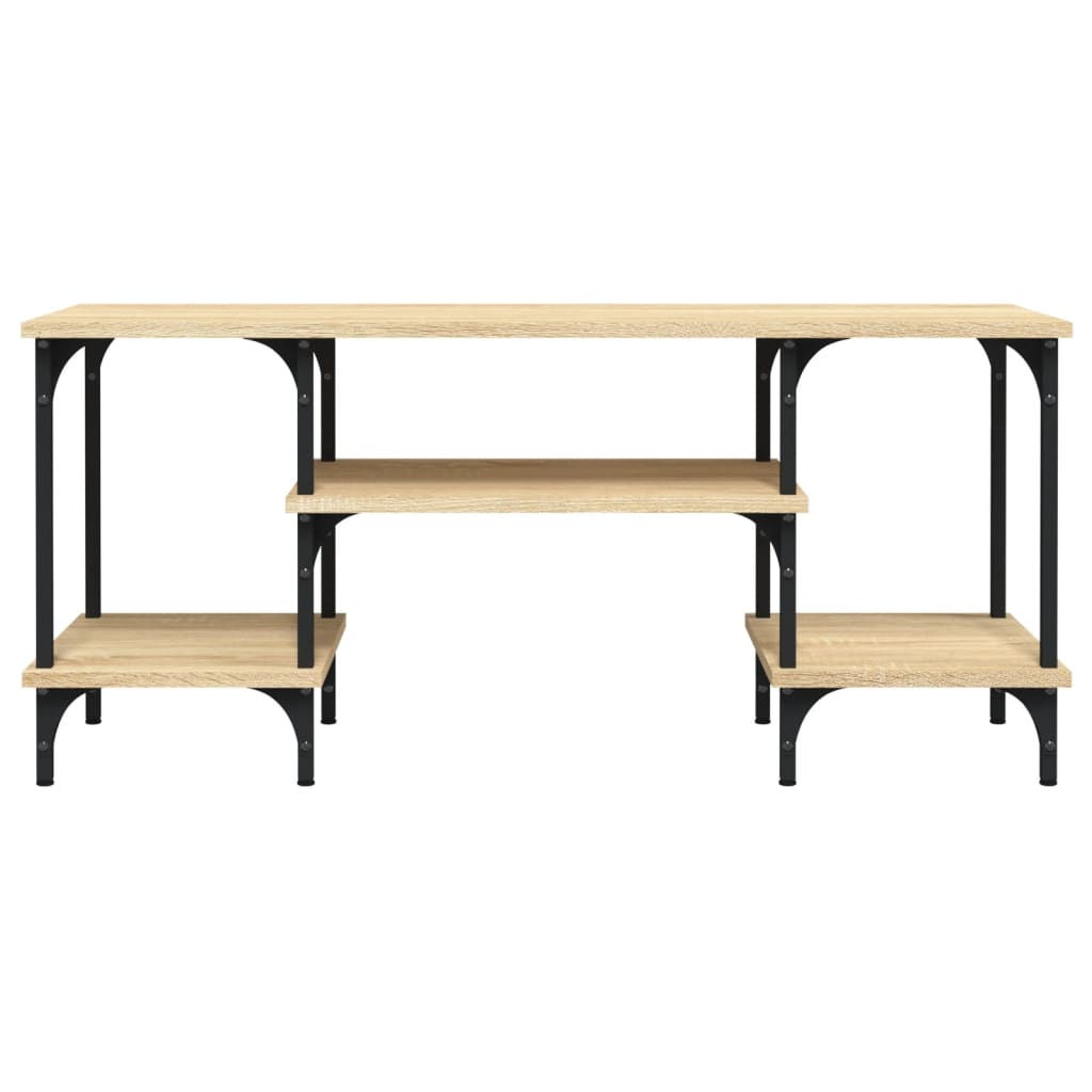 vidaXL TV Cabinet Sonoma Oak 102x35x45.5 cm Engineered Wood