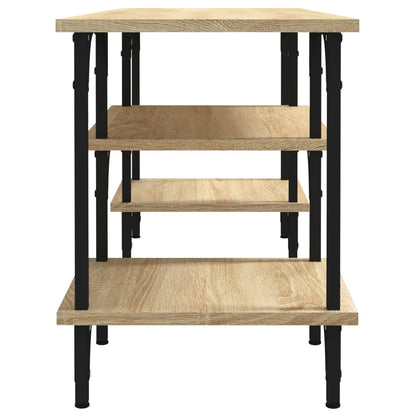 vidaXL TV Cabinet Sonoma Oak 102x35x45.5 cm Engineered Wood