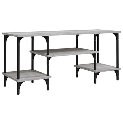 vidaXL TV Cabinet Grey Sonoma 102x35x45,5 cm Engineered Wood