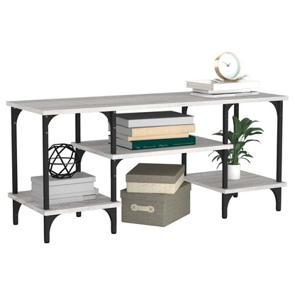 vidaXL TV Cabinet Grey Sonoma 102x35x45,5 cm Engineered Wood