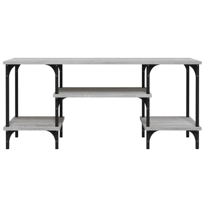 vidaXL TV Cabinet Grey Sonoma 102x35x45.5 cm Engineered Wood