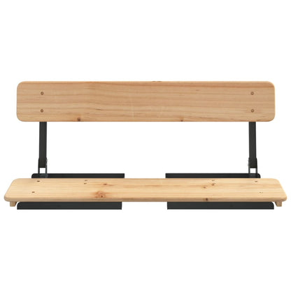 vidaXL 3 Piece Folding Beer Table Set Solid Wood Fir