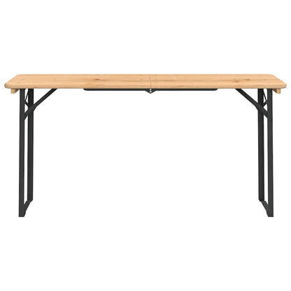 vidaXL 3 Piece Folding Beer Table Set Solid Wood Fir