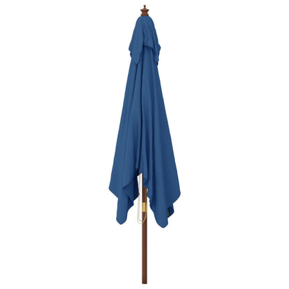 vidaXL Garden Parasol | Azure blue