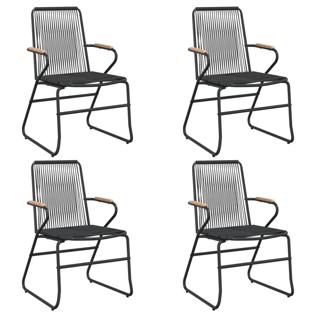 vidaXL Garden Dining Set | Black