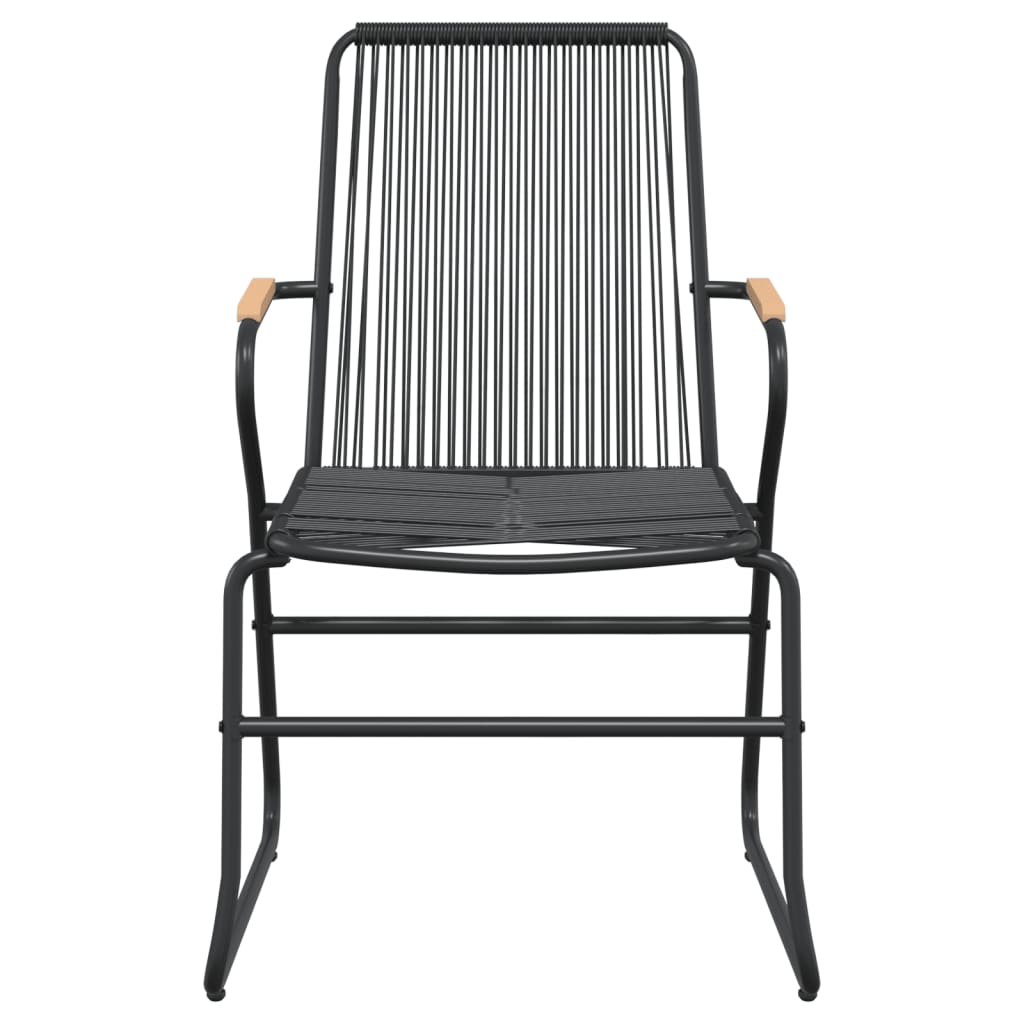 vidaXL Garden Dining Set | Black