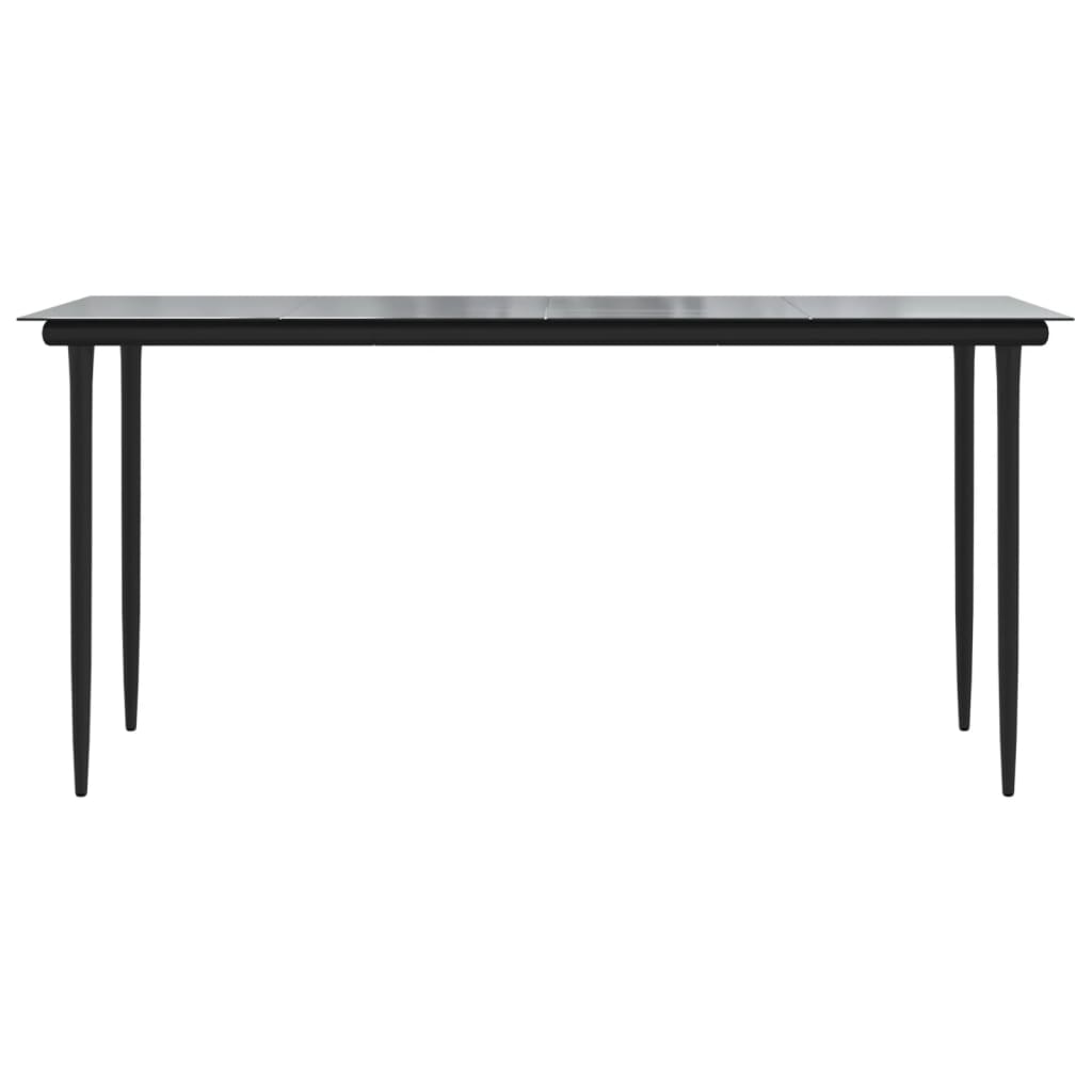 vidaXL Garden Dining Set | Black
