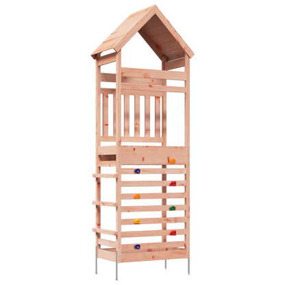 vidaXL Outdoor Play Tower Natural 53 x 85 x 264 cm Solid Douglas Wood
