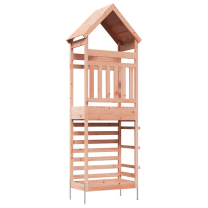 vidaXL Outdoor Play Tower Natural 53 x 85 x 264 cm Solid Douglas Wood