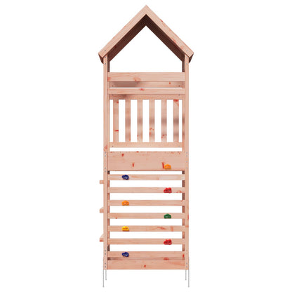 vidaXL Outdoor Play Tower Natural 53 x 85 x 264 cm Solid Douglas Wood