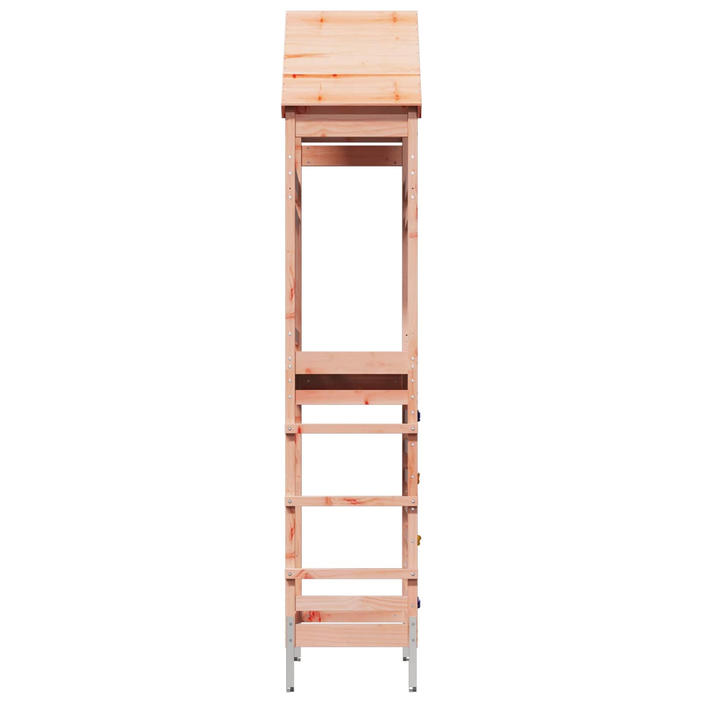 vidaXL Outdoor Play Tower Natural 53 x 85 x 264 cm Solid Douglas Wood