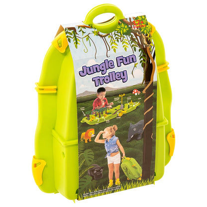 vidaXL Water Fun Trolley Jungle 51x21.5x66.5 cm Polypropylene