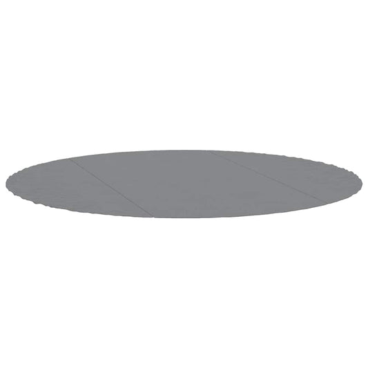 94216 vidaXL Pool Ground Cloth Light Grey Ø306 cm Polyester Geotextile