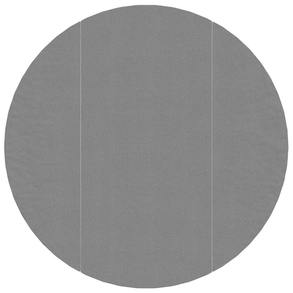 94216 vidaXL Pool Ground Cloth Light Grey Ø306 cm Polyester Geotextile