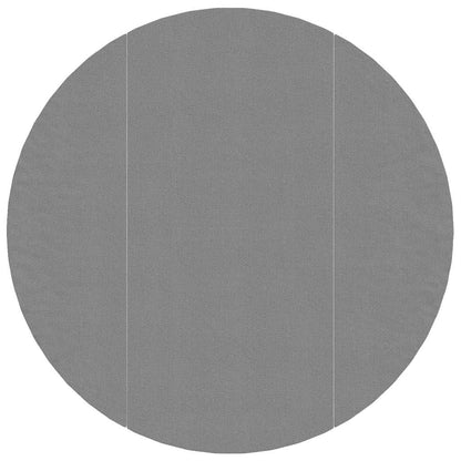 94216 vidaXL Pool Ground Cloth Light Grey Ø306 cm Polyester Geotextile