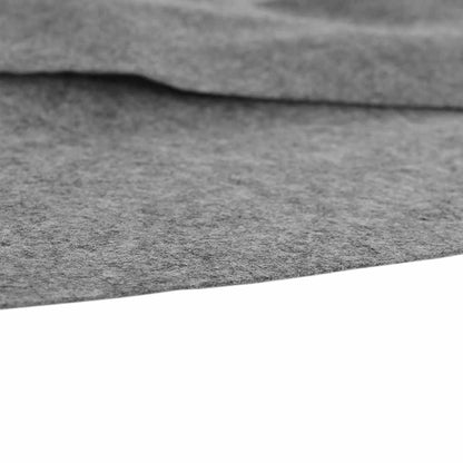 94216 vidaXL Pool Ground Cloth Light Grey Ø306 cm Polyester Geotextile
