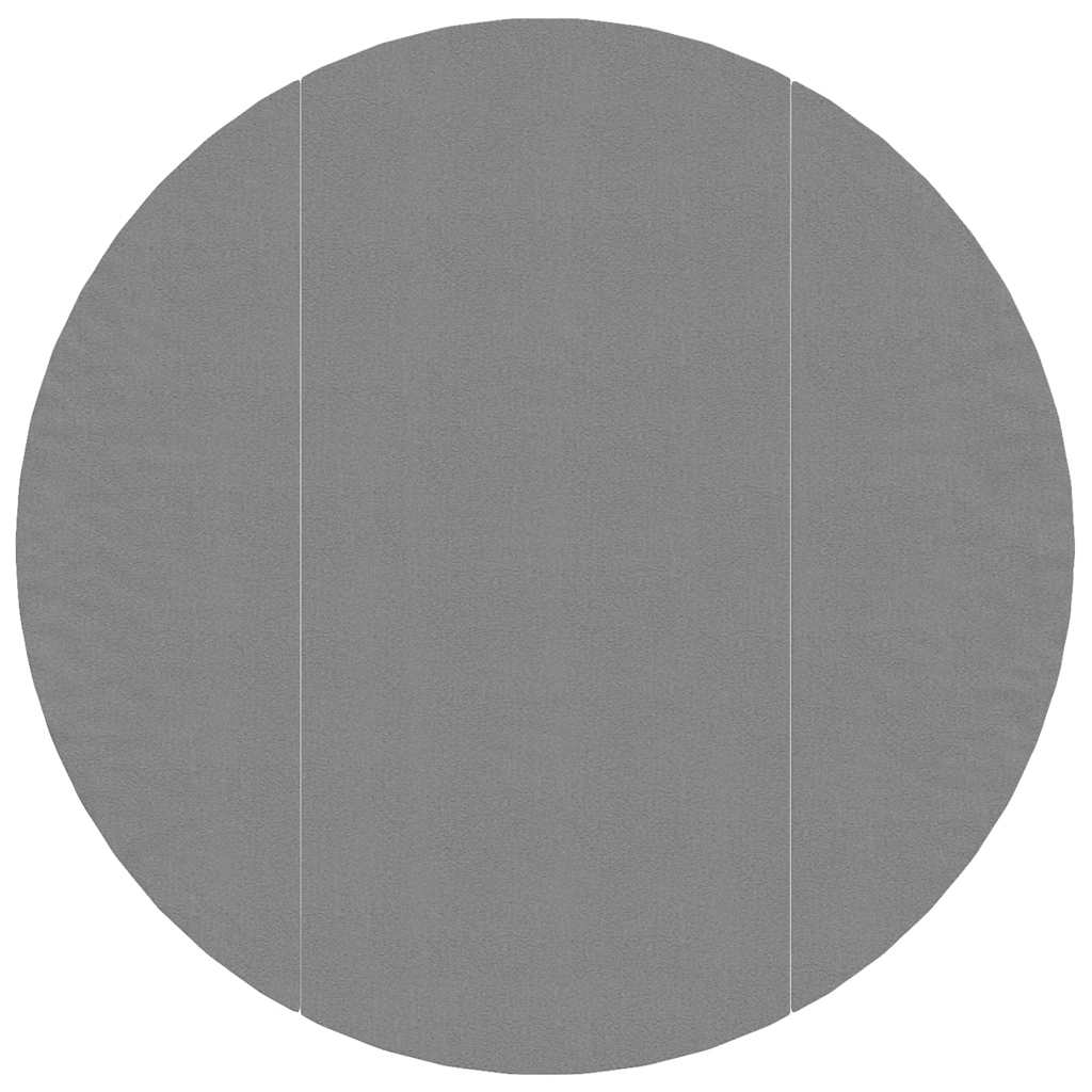 94217 vidaXL Pool Ground Cloth Light Grey Ø366 cm Polyester Geotextile