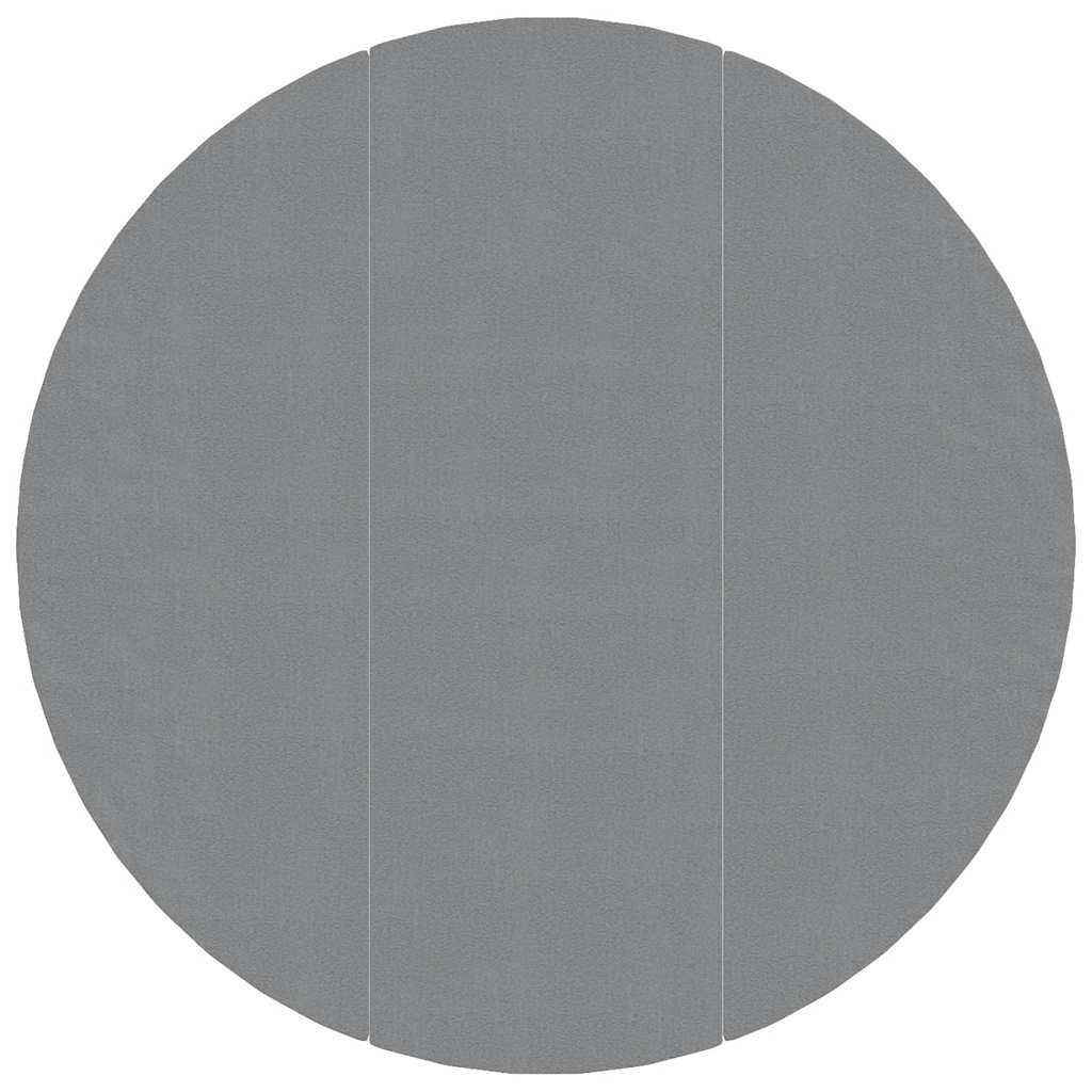 vidaXL Pool Ground Cloth Light Grey Ø396 cm Polyester Geotextile