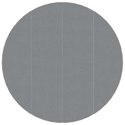 94219 vidaXL Pool Ground Cloth Light Grey Ø428 cm Polyester Geotextile