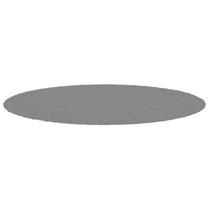 94220 vidaXL Pool Ground Cloth Light Grey Ø458 cm Polyester Geotextile