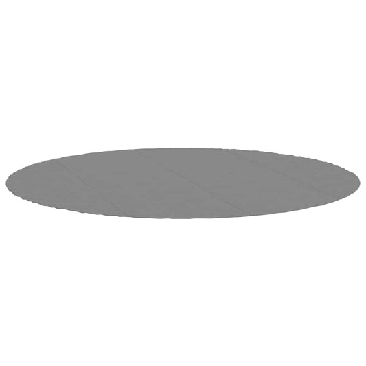 94220 vidaXL Pool Ground Cloth Light Grey Ø458 cm Polyester Geotextile