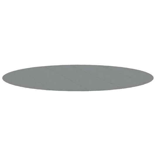 94222 vidaXL Pool Ground Cloth Light Grey Ø550 cm Polyester Geotextile