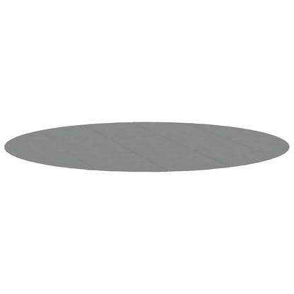 vidaXL Pool Ground Cloth Light Grey Ø550 cm Polyester Geotextile