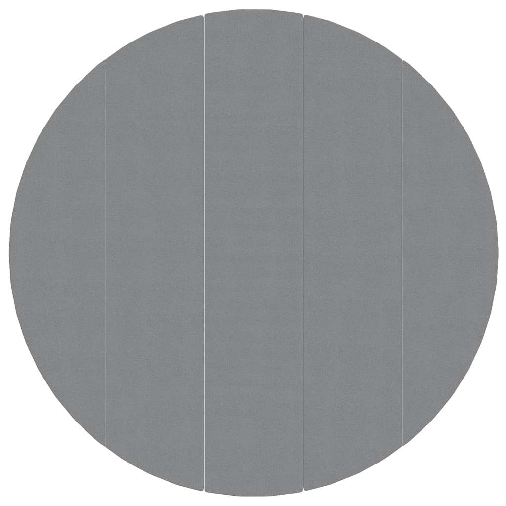 94222 vidaXL Pool Ground Cloth Light Grey Ø550 cm Polyester Geotextile