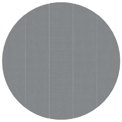 94222 vidaXL Pool Ground Cloth Light Grey Ø550 cm Polyester Geotextile
