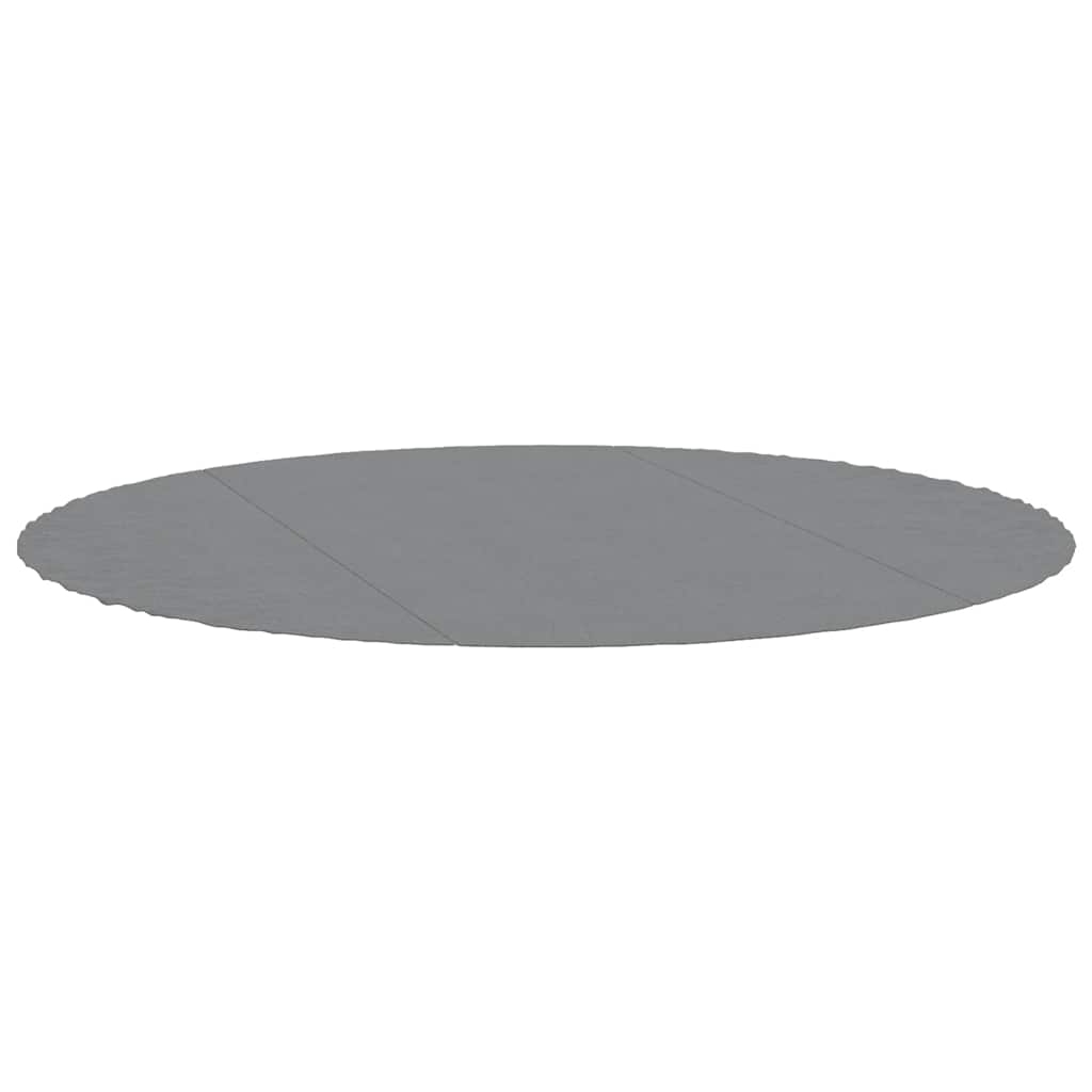94224 vidaXL Pool Ground Cloth Light Grey Ø306 cm Polyester Geotextile