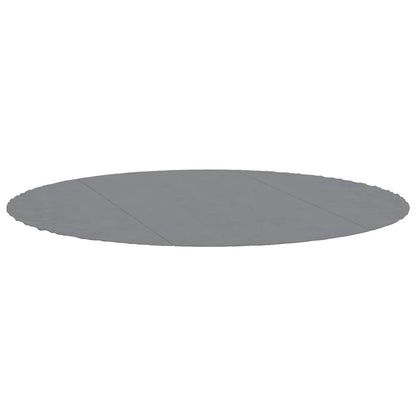 94224 vidaXL Pool Ground Cloth Light Grey Ø306 cm Polyester Geotextile
