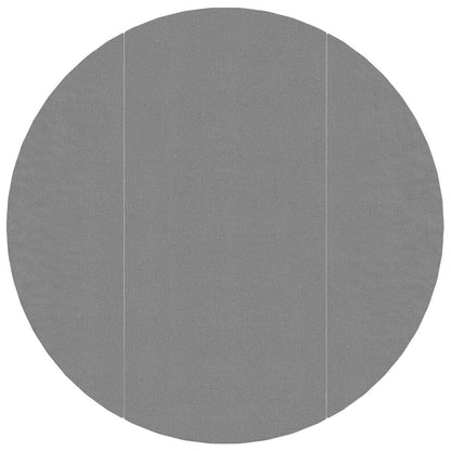 94224 vidaXL Pool Ground Cloth Light Grey Ø306 cm Polyester Geotextile