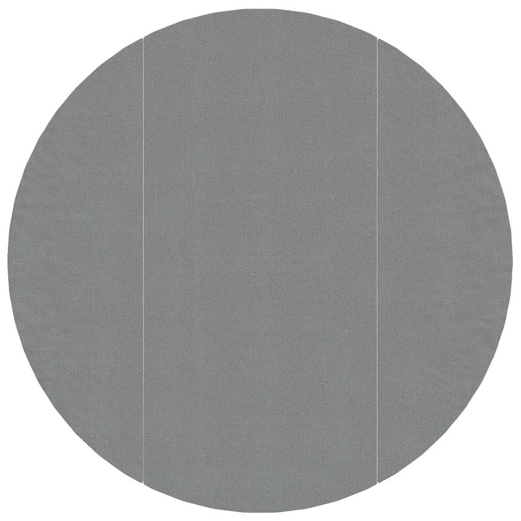 94225 vidaXL Pool Ground Cloth Light Grey Ø366 cm Polyester Geotextile