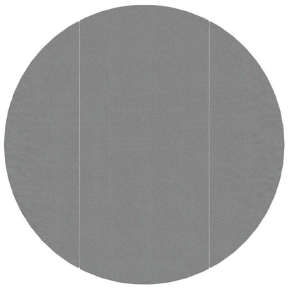 94225 vidaXL Pool Ground Cloth Light Grey Ø366 cm Polyester Geotextile