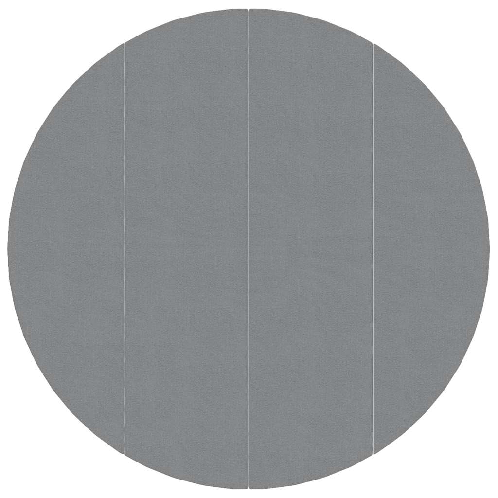 94227 vidaXL Pool Ground Cloth Light Grey Ø428 cm Polyester Geotextile