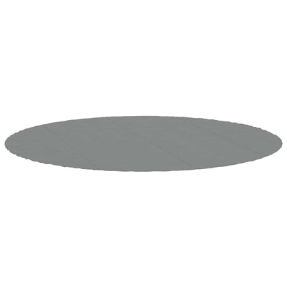 vidaXL Pool Ground Cloth Light Grey Ø458 cm Polyester Geotextile