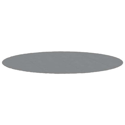 vidaXL Pool Ground Cloth Light Grey Ø500 cm Polyester Geotextile