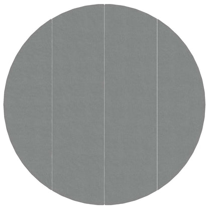 94229 vidaXL Pool Ground Cloth Light Grey Ø500 cm Polyester Geotextile