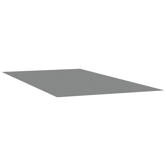 94233 vidaXL Pool Ground Cloth Light Grey 500x250 cm Polyester Geotextile