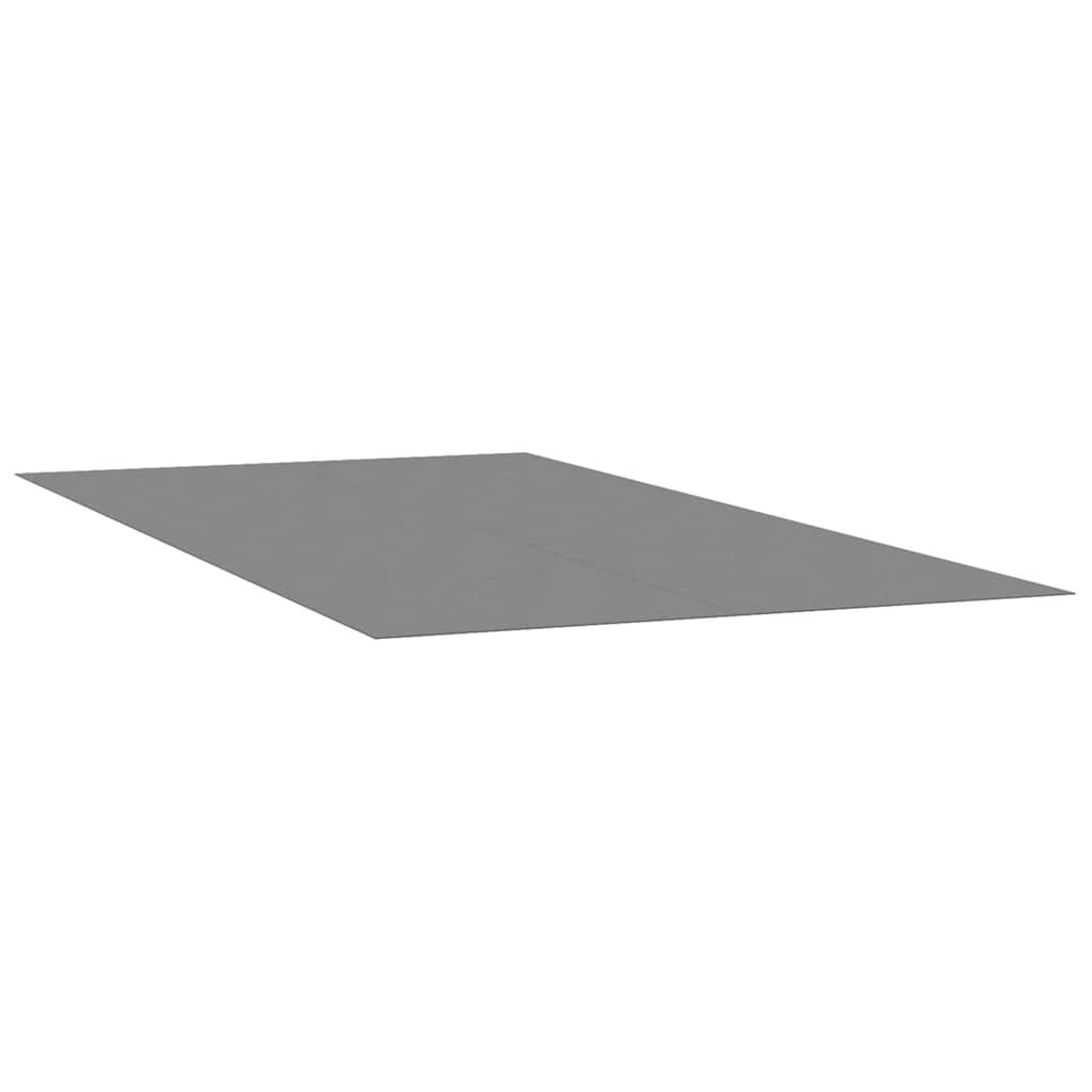 vidaXL Pool Ground Cloth Light Grey 500x250 cm Polyester Geotextile
