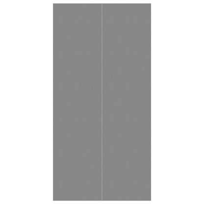 94233 vidaXL Pool Ground Cloth Light Grey 500x250 cm Polyester Geotextile