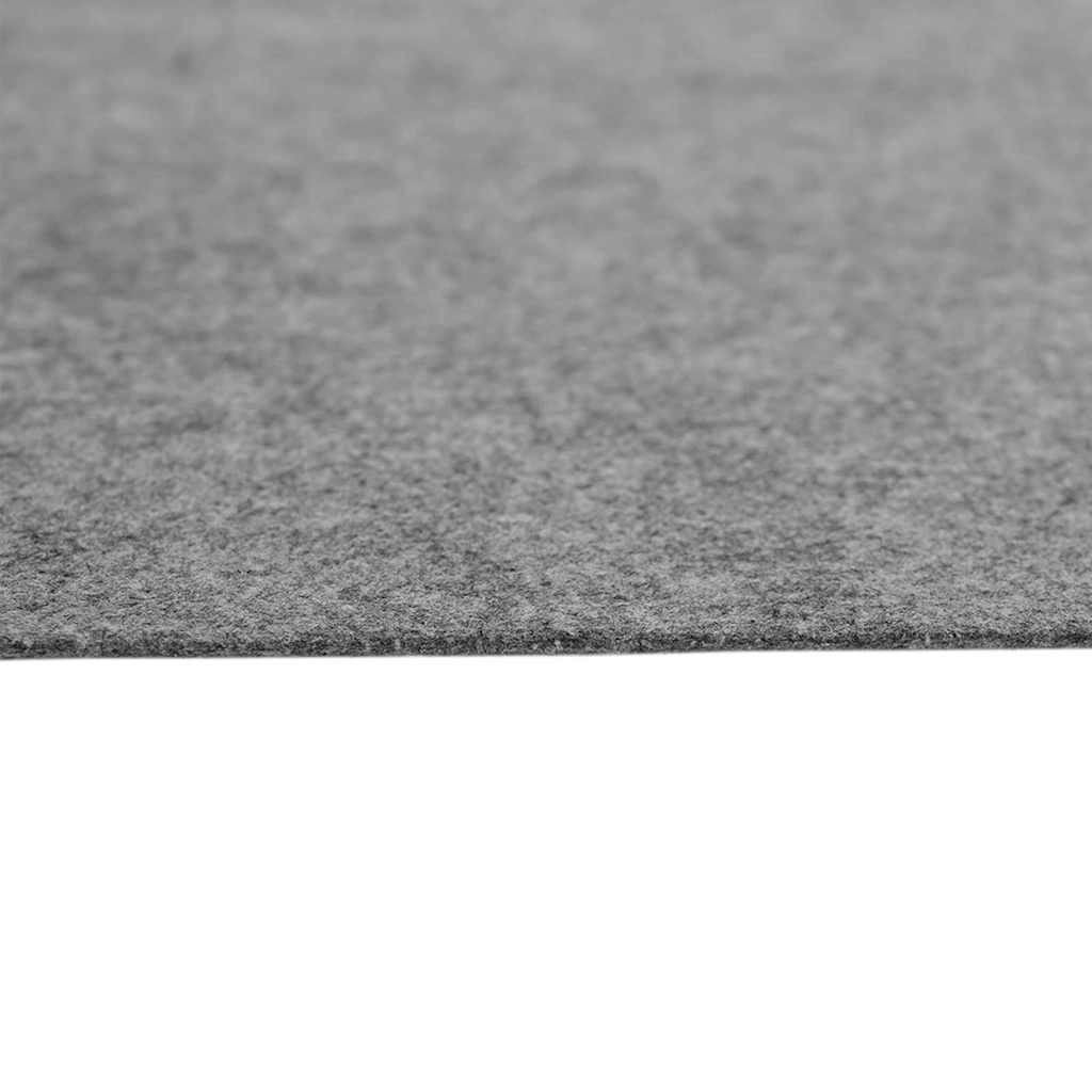 94233 vidaXL Pool Ground Cloth Light Grey 500x250 cm Polyester Geotextile