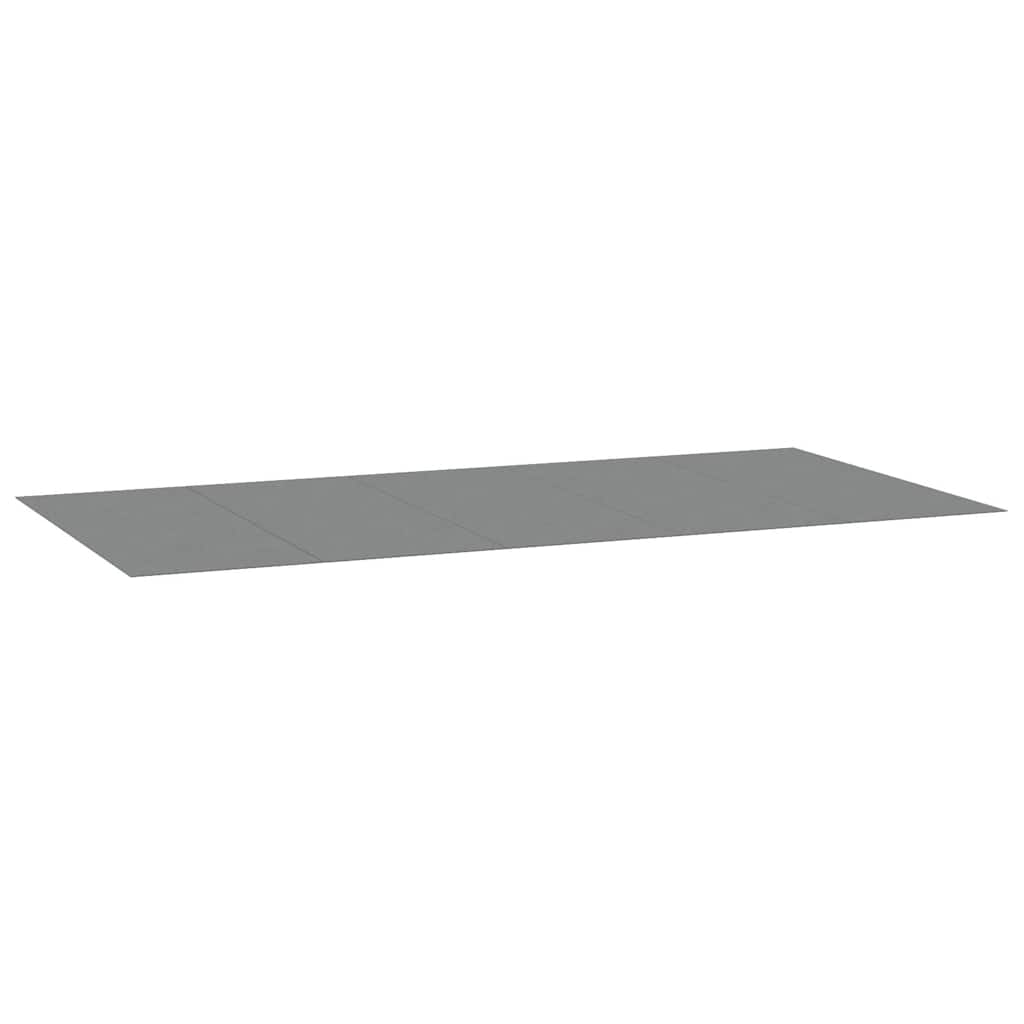 94234 vidaXL Pool Ground Cloth Light Grey 550x280 cm Polyester Geotextile